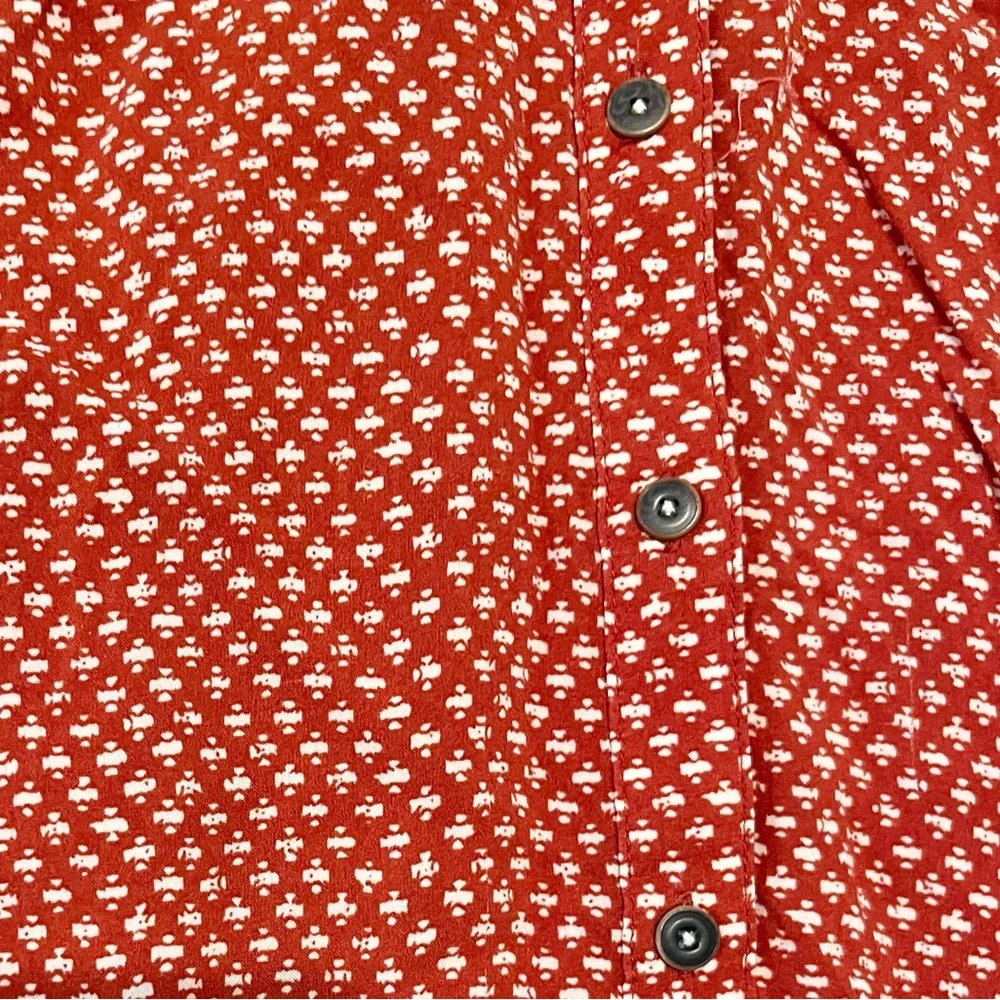 Anthropologie - Holding Horses Tunic Blouse with bubble sleeves - Picture 4 of 7